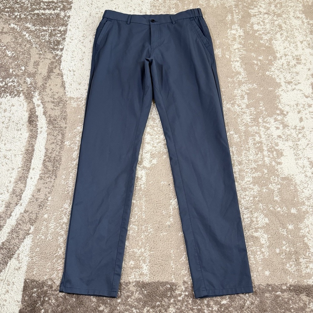 Jack Archer Pants Mens 33x32 Deep Blue Jetsetter Tech Chino Stretch Performance